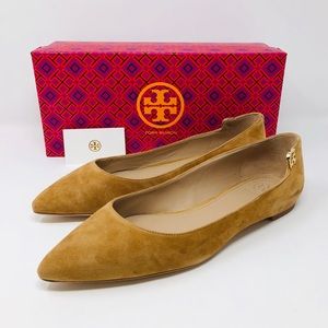 TORY BURCH POINTY TOE ELIZABETH FLAT - SZ7.5